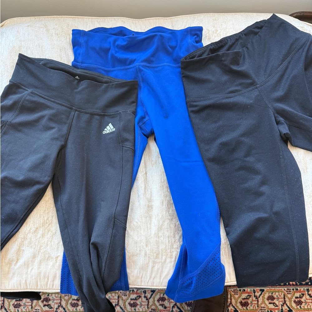 Bundle of leggings (Adidas, GapFit and Zella) XS and S